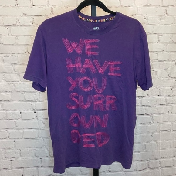 Vintage Nike Air "We Have You Surrounded" Stick T-Shirt - Picture 1 of 4
